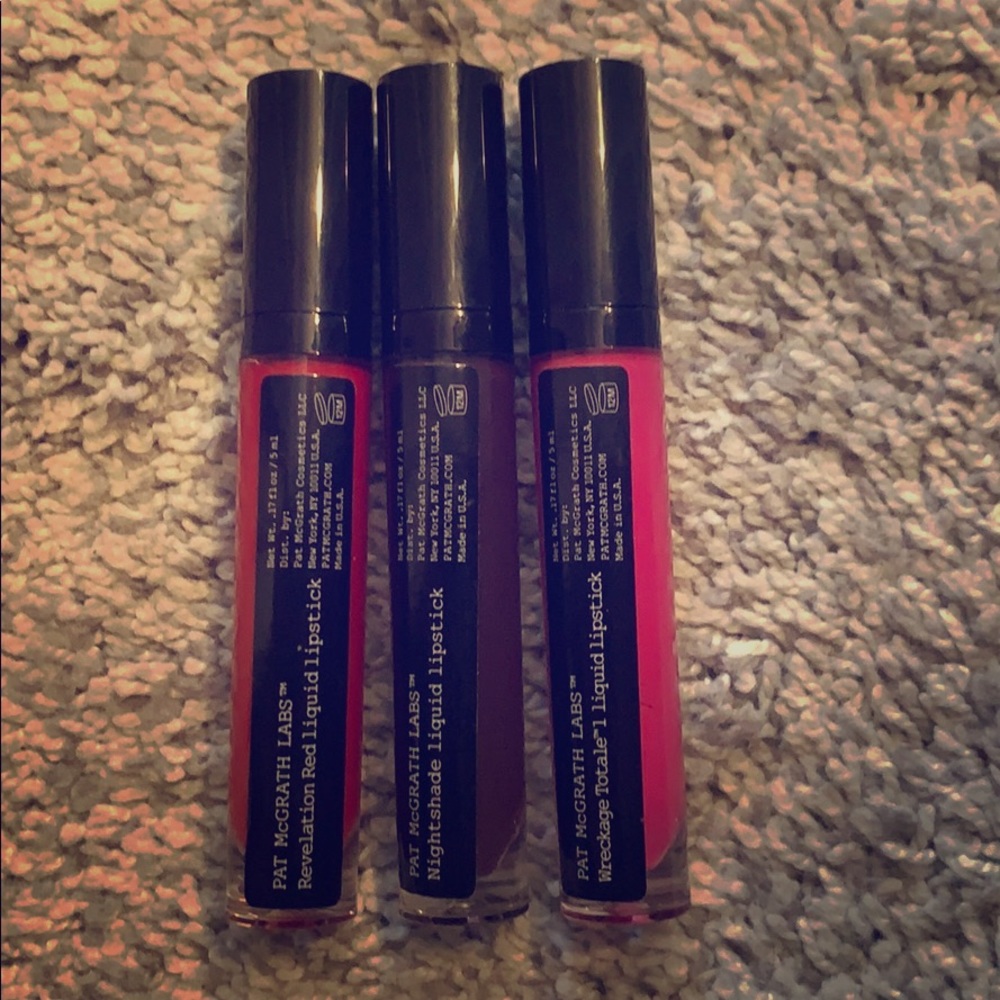 NEW Pat McGrath Labs Liquid Lipstick Trio